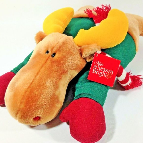 Kohls Plush Moose Stuffed Animal LIMITED EDITION - Picture 3 of 12